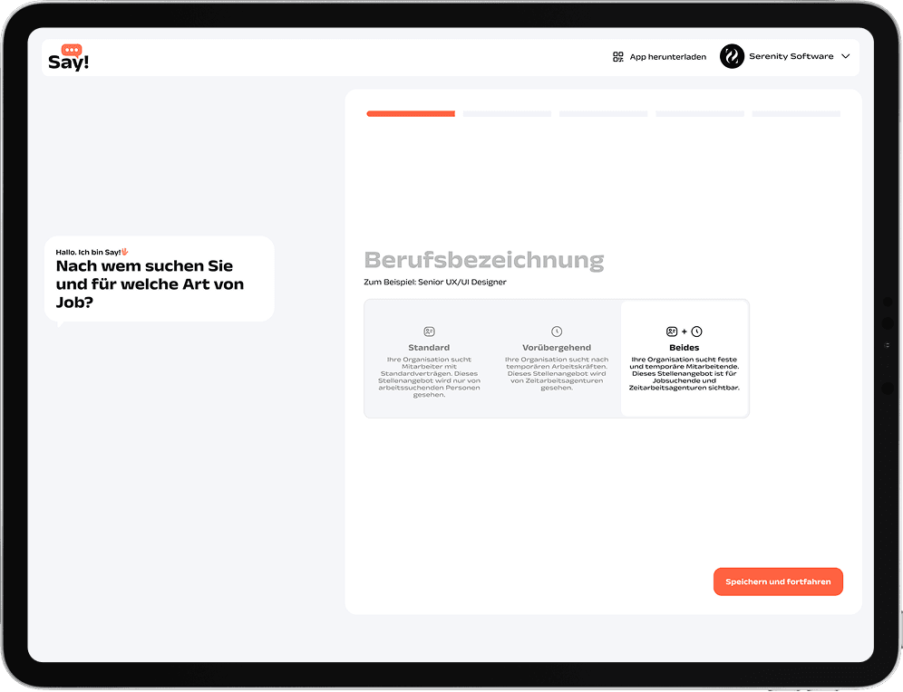 Job-Angebote veröffentlichen